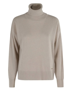 Кашемировый свитер с высоким воротом, нейтральный Woolrich