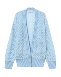 Фактурный кардиган, синий Blumarine