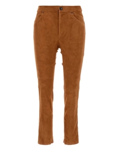 Замшевые брюки с задними карманами, коричневый Isabel marant