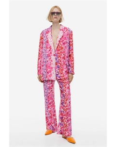 Расклешенные брюки, розовый H&m