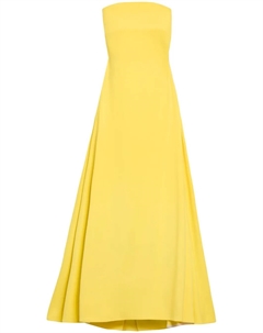 Вечернее платье без бретелей, желтый Jacquemus
