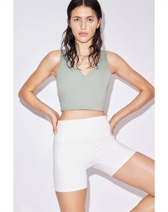 Спортивный бюстгальтер softmove средней поддержки, зеленый H&m