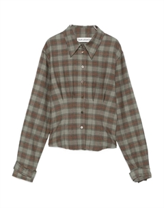 Рубашка-конверт, зеленый Our legacy