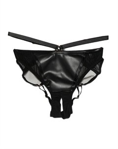 Трусы-брифы Mia с вырезами, черный Something wicked