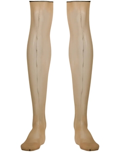 Чулки со стрелками, нейтральный Maison close