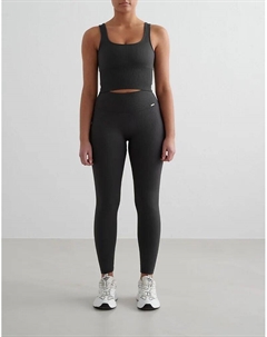 Серые бесшовные колготки Shadow в рубчик для миниатюрных размеров серого цвета Aim'n