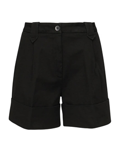 Шорты со складками, черный Fay