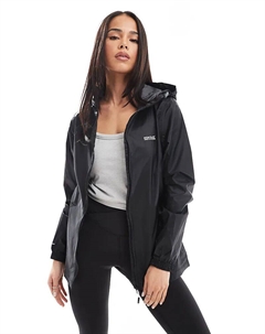 Женская водонепроницаемая куртка-дождевик Pack-It III черного цвета Regatta