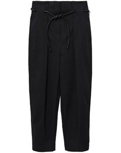 Брюки Origami со складками, черный 3.1 phillip lim