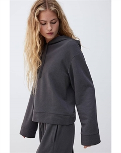 Толстовка с капюшоном, серый H&m