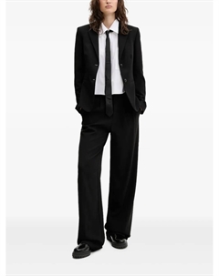 Однобортный блейзер, черный Hugo