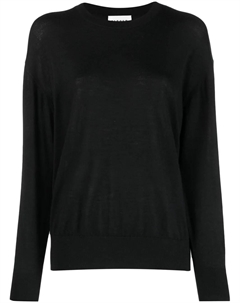 Джемпер Maglia в рубчик, черный Parosh