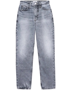 Прямые джинсы средней посадки, серый Frame