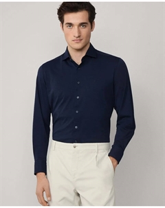 Хлопковая футболка, индиго Hackett