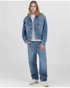 Куртка ковбойская мужская на пуговицах, синий Replay