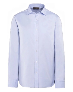 Хлопковая рубашка, синий Moorer