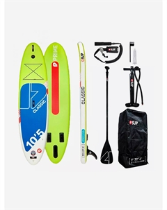 Сапборд надувной 10.5x34x6 Classic green, 325x86x15 см, Зеленый Prime