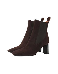 Замшевые ботильоны Barbara Mattia capezzani