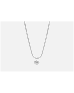 Цепочка с подвеской Silver chain harness with heart pendant 1 шт Attribute shop