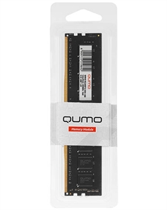 Модуль памяти DDR4 32GB QUM4U-32G3200N22 PC4-25600 3200MHz CL22 1.2V Qumo