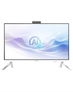 Моноблок 27'' MSI Modern AM273Q AI 1UM-092XRU U5 125H/16GB/512GB SSD/Intel Graphics/2560x1440 IPS/WiFi/BT/cam/Wireless kbd/Wireless mouse/noOS/white Msi