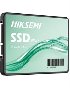 Накопитель SSD 2.5'' HS-SSD-WAVE(S) 960G HIKSEMI 960GB WaveS SATA 6G 3D NAND 550/480MB/s IOPS 65K/70K TBW 320 MTBF 1.5M Hikvision