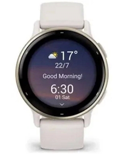 Часы Garmin Vivoactive 5 010-02862-11 цвет слоновой кости 42мм