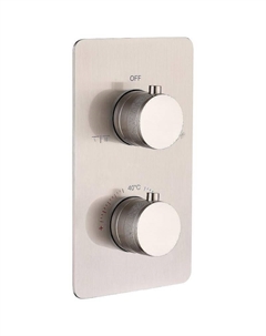 Смеситель для душа Cell 134-2-NB с термостатом Никель Boheme