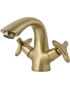 Смеситель для раковины Trio 57011-1 Бронза Kaiser