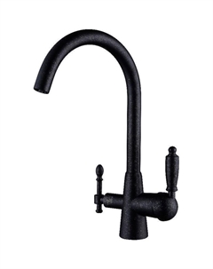 Смеситель для кухни Vincent 31744-2 Черный мрамор Kaiser