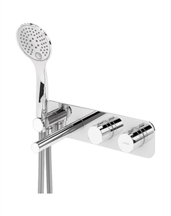 Смеситель для ванны Czr CZR-B-VDM1-T-01 с термостатом Хром Cezares