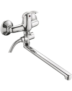 Смеситель для ванны H15 2115L универсальный Хром Ledeme