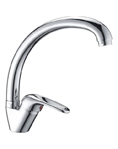 Смеситель для кухни H39-B 4139-ВL Хром Ledeme