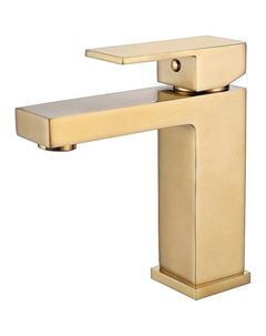 Смеситель для раковины Daheim AF8210G Золото матовое Abber