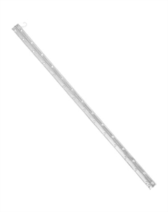 Петля рояльная 815 мм сталь цвет цинк Jet