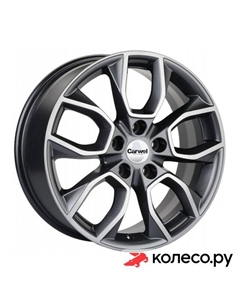 Литой диск Ханга 1713 7x17/5*114.3 D67.1 ET45 AGR Carwel