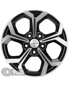 Литой диск KHW1606 6.5x16/5x114.3 D67.1 ET46, Черные Khomen wheels