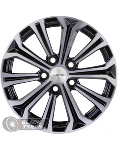 Литой диск KHW1610 6.5x16/5x114.3 D67.1 ET43, Черные Khomen wheels