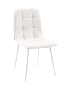 Стул Одди NEW экокожа белый белые ножки Stool group