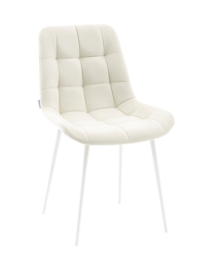 Стул Флекс N светло-бежевый белые ножки Stool group