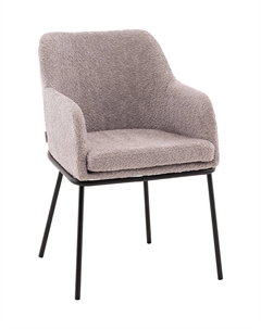 Стул с подлокотниками Кози new ткань букле серый Stool group