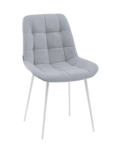 Стул Флекс N светло-серый белые ножки Stool group