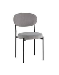 Стул Бриф DD велюр серый Stool group