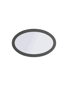 Зеркало Люкс овальное Сонум