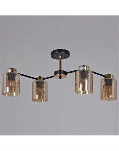 Люстра на штанге 01606-0.3-04 BK+FGD Reluce