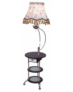 Стол журнальный с торшером 00404-2.6-01 CR Reluce