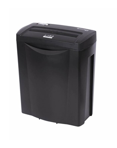 Шредер S8-S, секретность P-2, полосы - 6мм, 15л, 8 листов, черный (531088) Brauberg