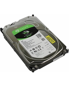 Жесткий диск (HDD) 3Tb Barracuda, 3.5", 5400rpm, 256Mb, SATA3 (ST3000DM007) Seagate