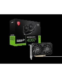 Видеокарта MSI GeForce RTX 4060 Ventus 2X Black 8G OC Msi