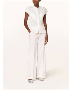 Брюки Марлен со льном, экрю Windsor